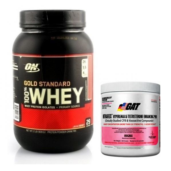 Whey Gold Optimum+Nitraflex GAT