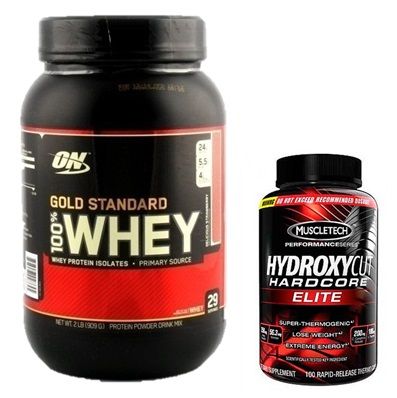 Whey Gold Standard 100% Optimum 909g + Hydroxycut