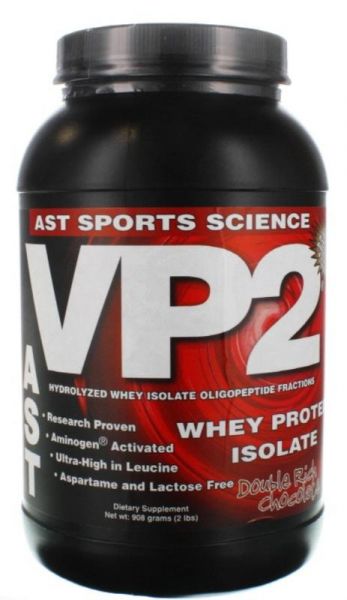 04 Whey Protein VP2 c/ Aminogen (908g) - AST Sports Science