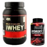 Whey Gold Standard 100% Optimum 909g + Hydroxycut